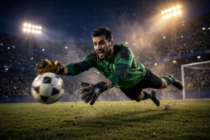 Goleiro defendendo — FuteMaxX